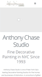 Mobile Screenshot of anthonychasestudio.com